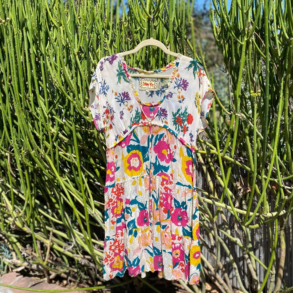 Johnny Was Print Dress